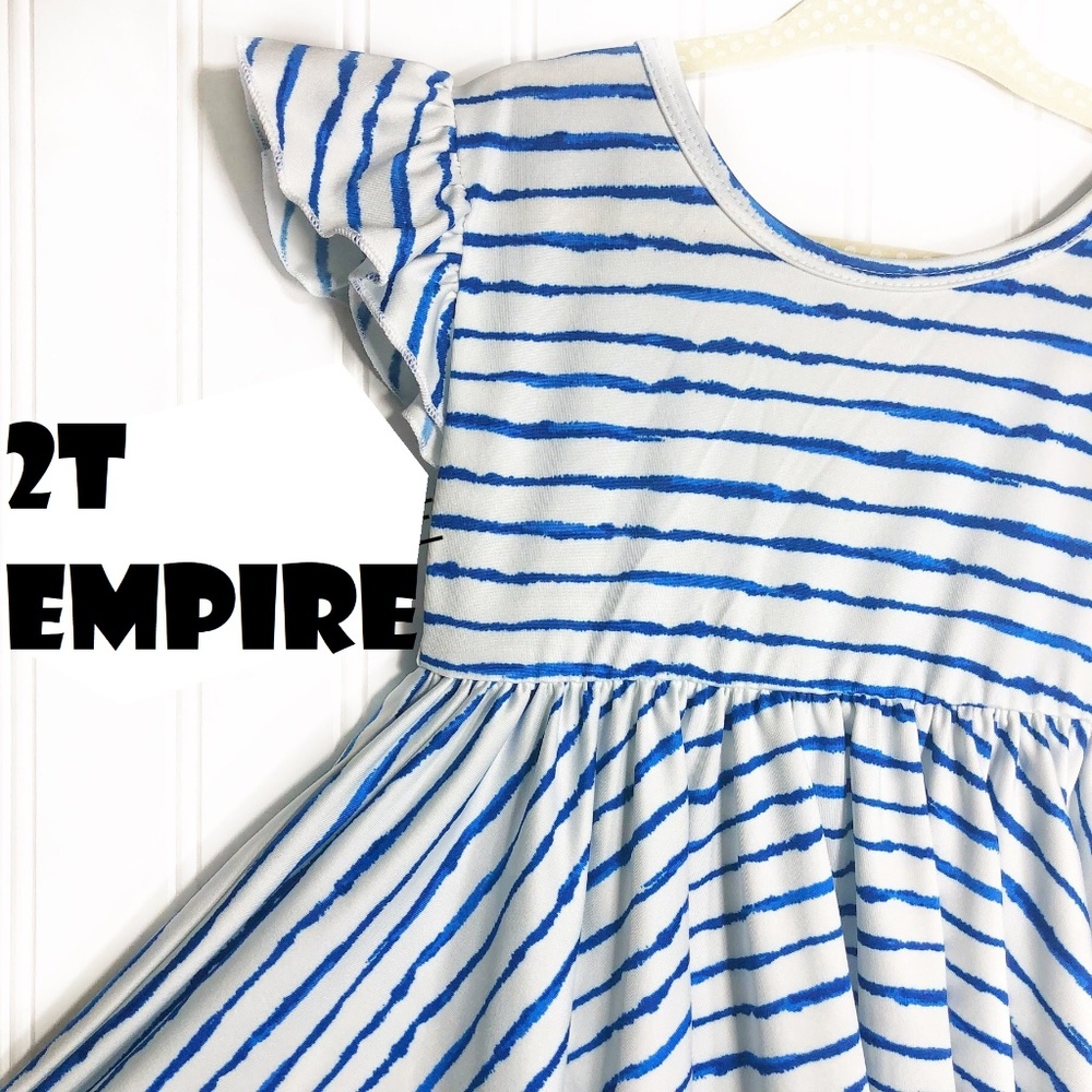 2T Dot Dot Smile Empire Stripes